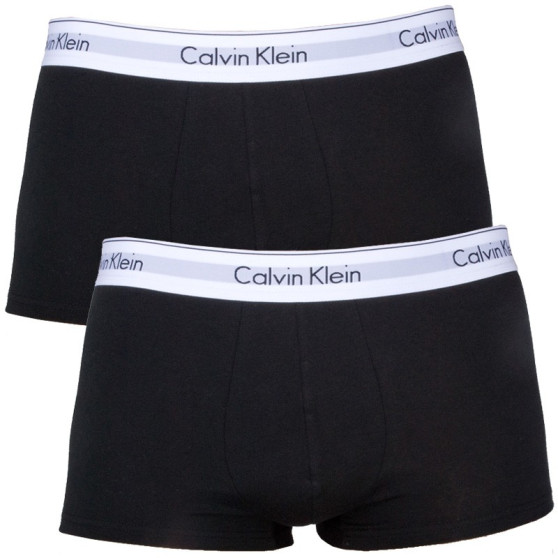 2PACK muške bokserice Calvin Klein crno (NB1086A-001)