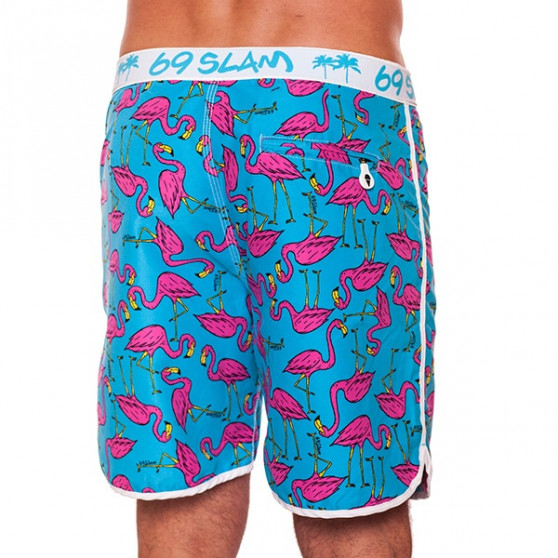 Kupaće gaće 69SLAM Short Boardshort Medium Flamingo Blue