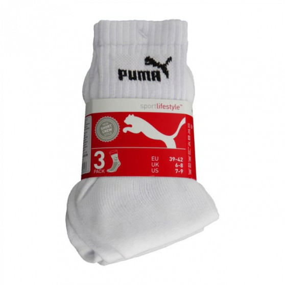 3PACK čarape Puma bijela (241005001 300)