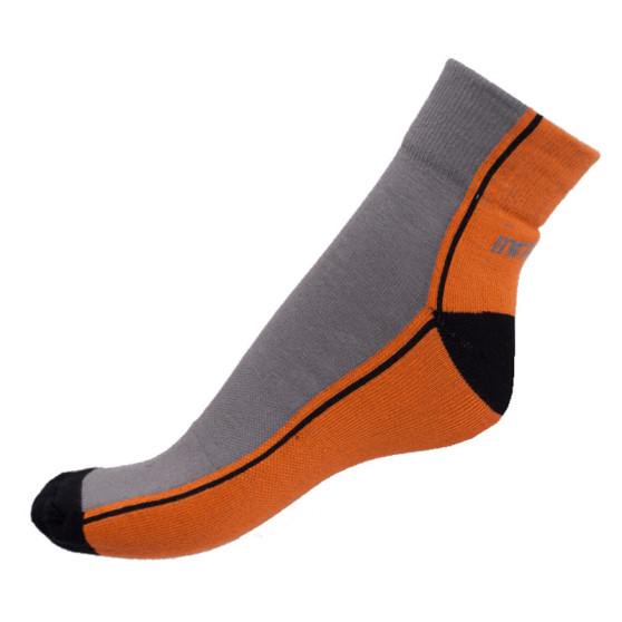 Čarape Infantia Streetline narančasto siva