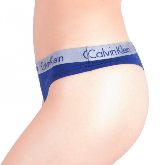 Ženske tange Calvin Klein plava (QD3539E-SX1)