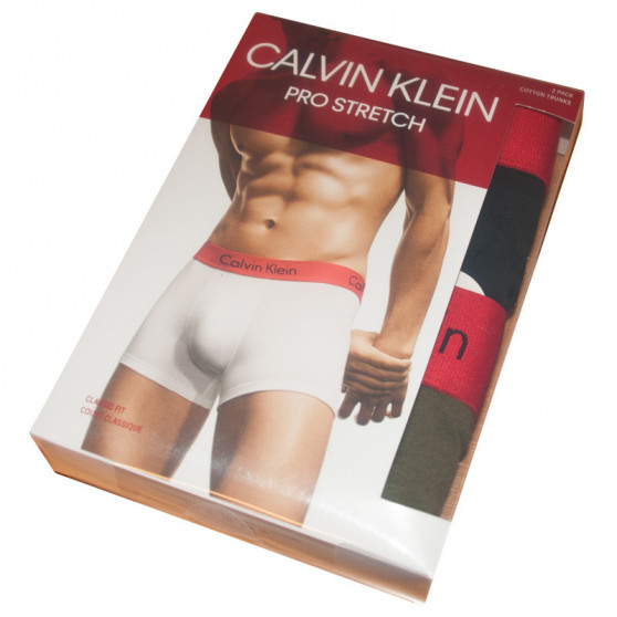 2PACK muške bokserice Calvin Klein višebojan (NB1463A-JKB)