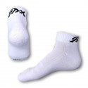 Čarape Styx fit bijela s crnim slovima (H231)