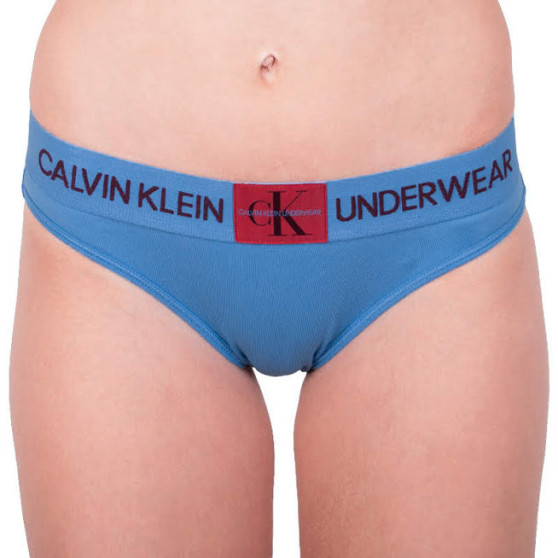 Ženske tange Calvin Klein plava (QF4920E-PWB)