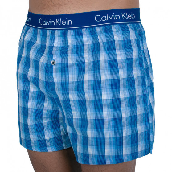 2PACK muške bokserice Calvin Klein slim fit višebojni (NB1544A-LGW)