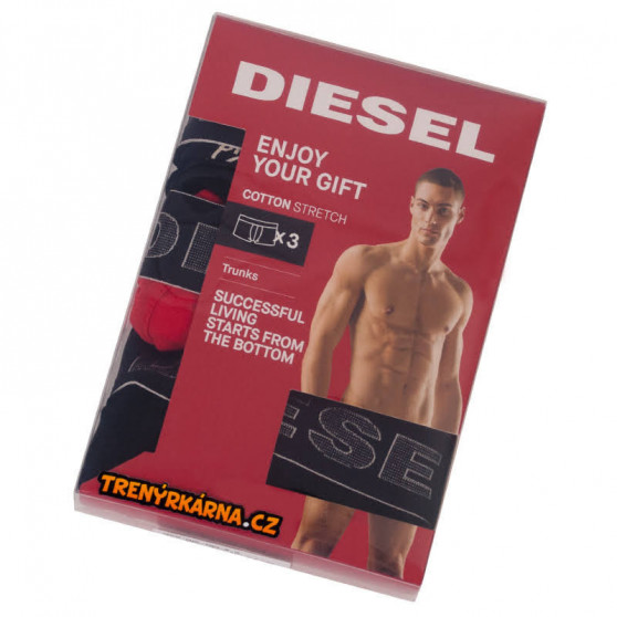 3PACK muške bokserice Diesel višebojan (00ST3V-0AAVL-E3976)