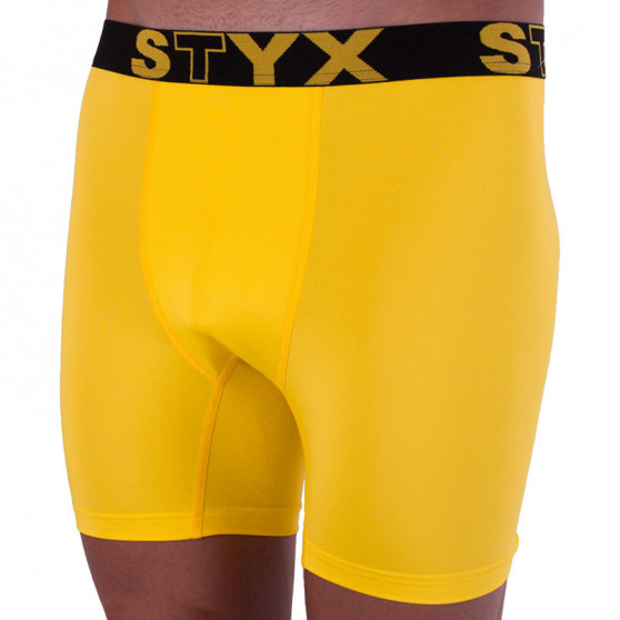 Muške funkcionalne bokserice Styx žuta boja (W963)