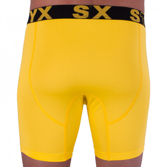 Muške funkcionalne bokserice Styx žuta boja (W963)