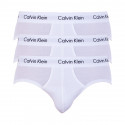 3PACK muške slip gaće Calvin Klein bijela (U2661G-100)