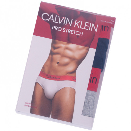 2PACK muške gaćice Calvin Klein višebojan (NB1462A-JDY)