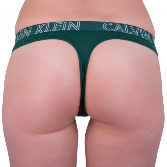 Ženske tange Calvin Klein zelena (QD3636E-YG5)