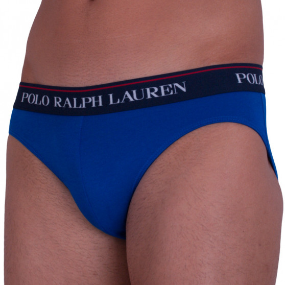 3PACK muške slip gaće Ralph Lauren višebojan (714730604001)