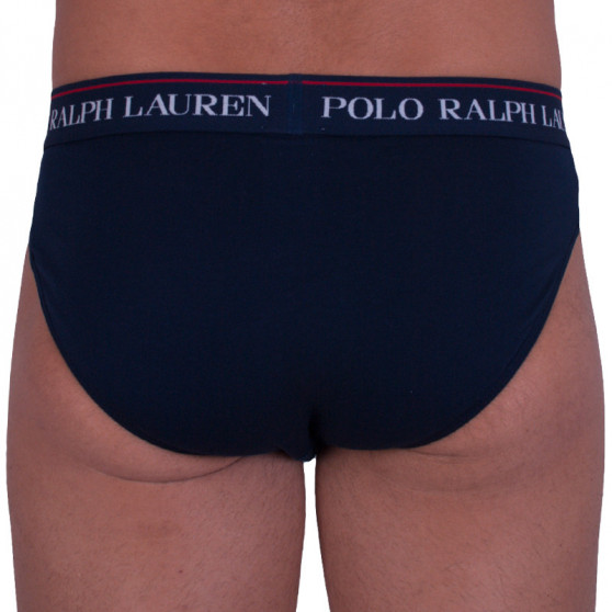 3PACK muške slip gaće Ralph Lauren višebojan (714730604001)