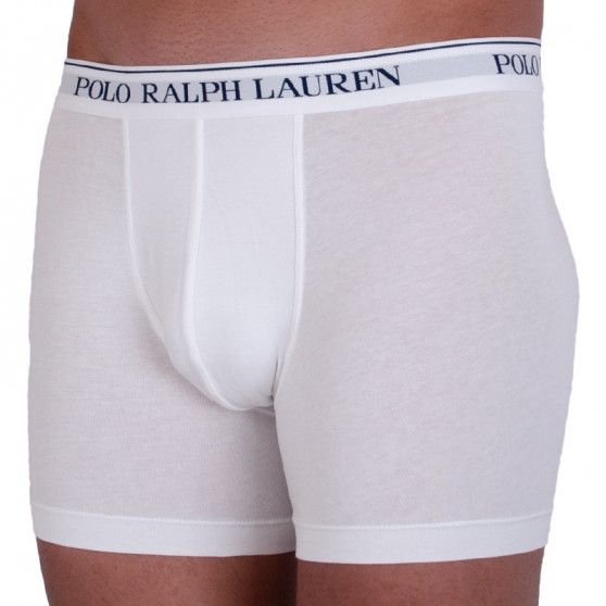 3PACK muške bokserice Ralph Lauren bijela (714621874004)