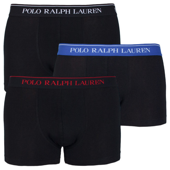 3PACK muške bokserice Ralph Lauren crno (714662050016)
