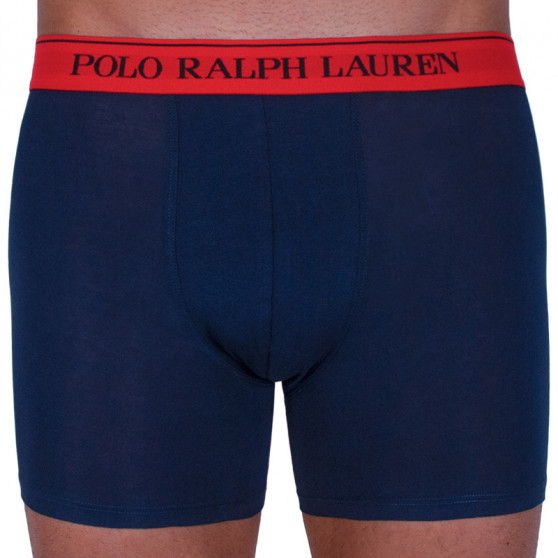 3PACK muške bokserice Ralph Lauren tamno plava (714713772004)
