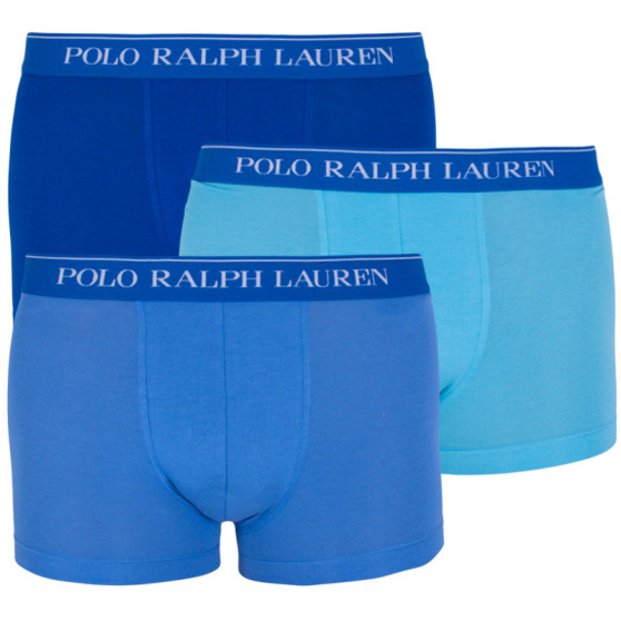 3PACK muške bokserice Ralph Lauren plava (714662050011)