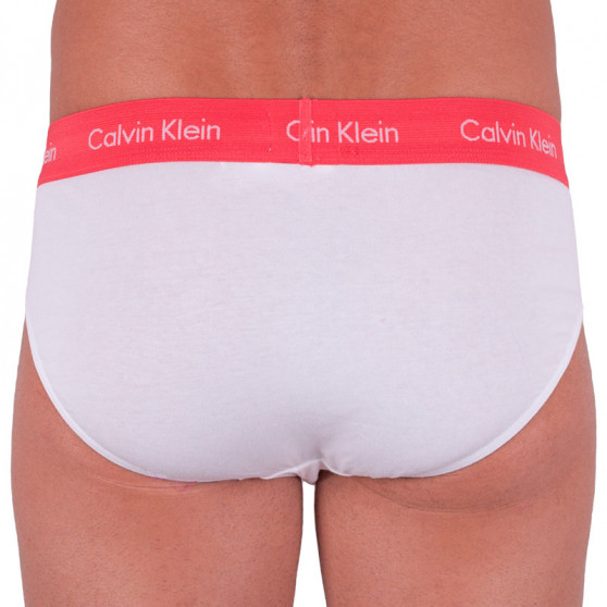 3PACK muške gaćice Calvin Klein bijela (U2661G-WZQ)