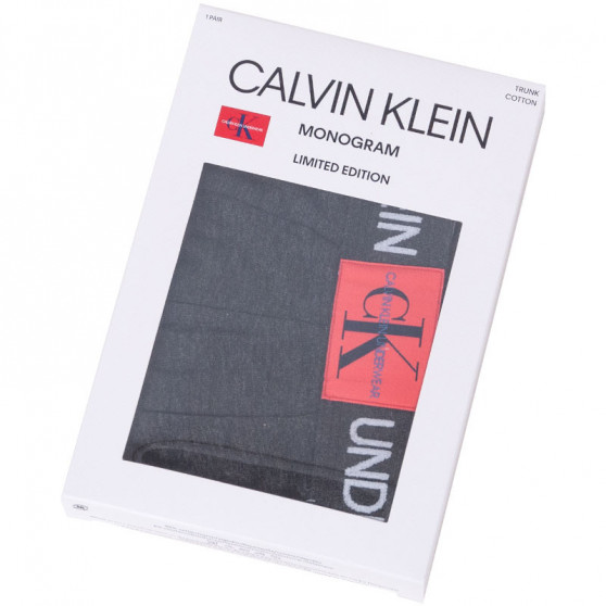 Muške bokserice Calvin Klein tamno siva (NB1678A-038)