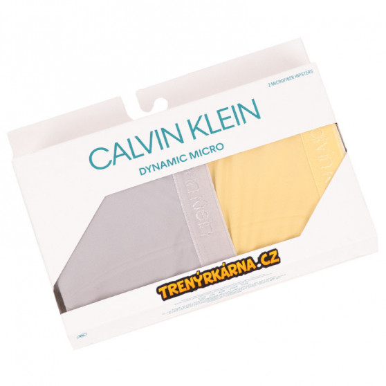 2PACK žensko donje rublje Calvin Klein višebojan (QD3696E-HU4)
