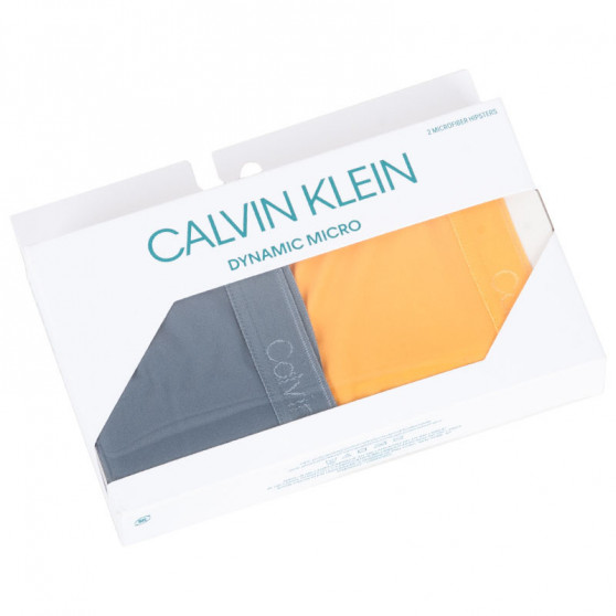 2PACK žensko donje rublje Calvin Klein višebojan (QD3696E-TSR)