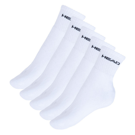 5PACK čarape GLAVA bijele (781503001 300)