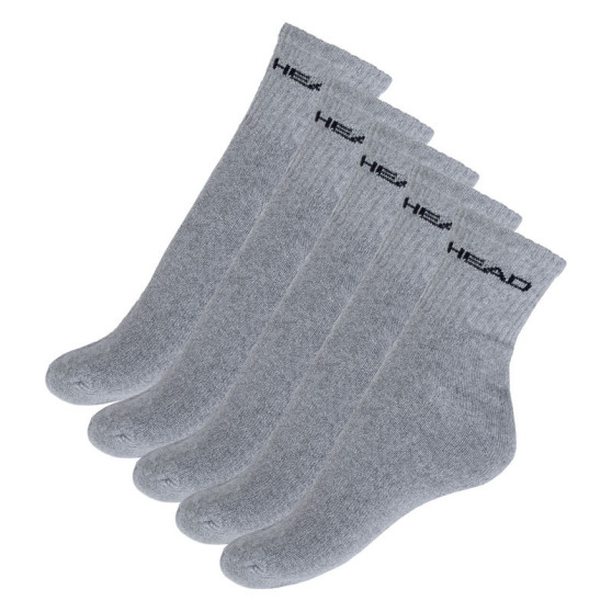 5PACK GLAVA sive čarape (781503001 400)