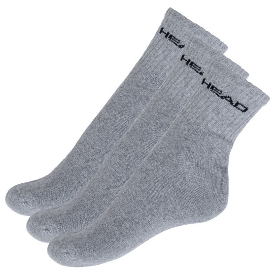 3PACK GLAVA sive čarape (771026001 400)