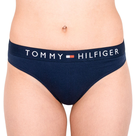 Ženske tange Tommy Hilfiger tamno plava (UW0UW01555 416)