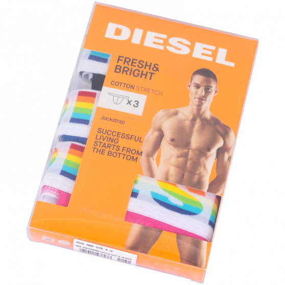 3PACK muški sportovi Diesel višebojan (00SH9I-0QAXR-E4795)