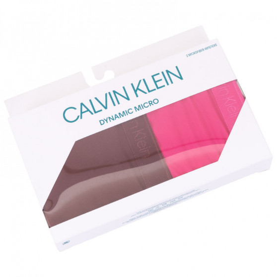 2PACK žensko donje rublje Calvin Klein višebojan (QD3696E-TMU)