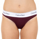 Ženske tange Calvin Klein tamnocrvena (F3786E-MDO)