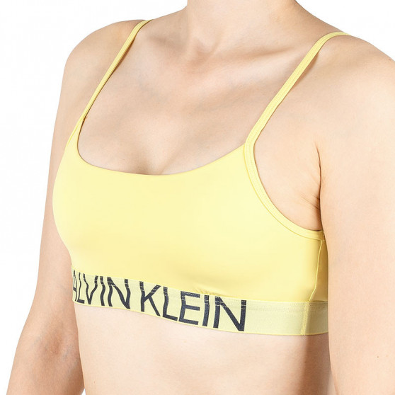 Ženski grudnjak Calvin Klein žuta boja (QF5181E-HZY)