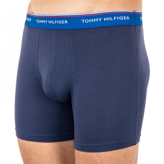 3PACK muške bokserice Tommy Hilfiger tamno plava (UM0UM01643 009)