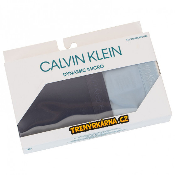 2PACK žensko donje rublje Calvin Klein plava (QD3696E-AAN)