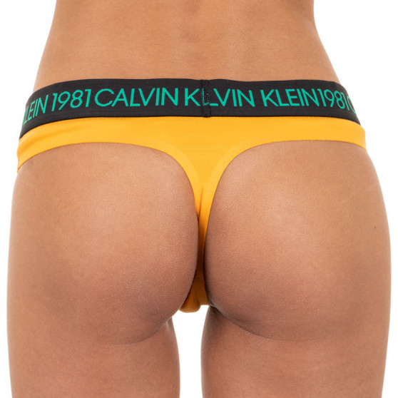 Ženske tange Calvin Klein naranča (QF5448E-1ZK)