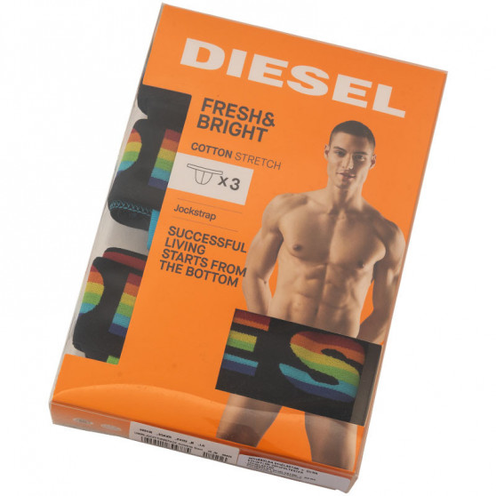 3PACK muški sportovi Diesel višebojan (00SH9I-0QAXR-E4352)