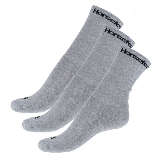 3PACK čarape Horsefeathers siva (AA547D)