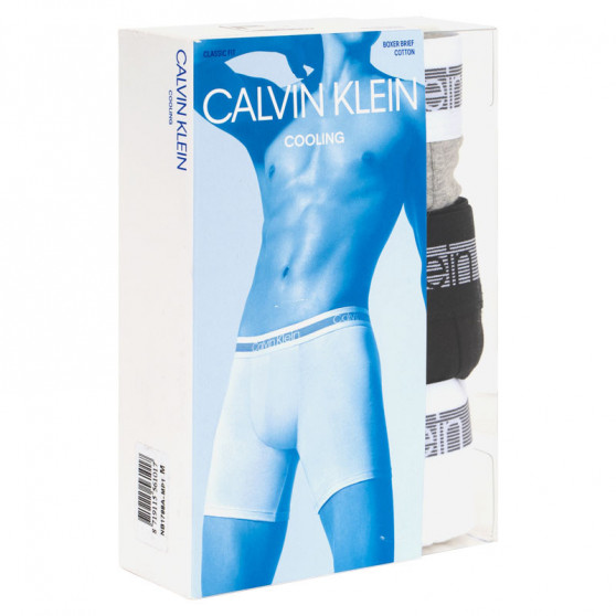 3PACK muške bokserice Calvin Klein višebojan (NB1798A-MP1)