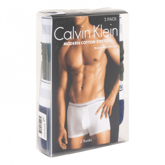 2PACK muške bokserice Calvin Klein višebojan (NB1086A-MXD)