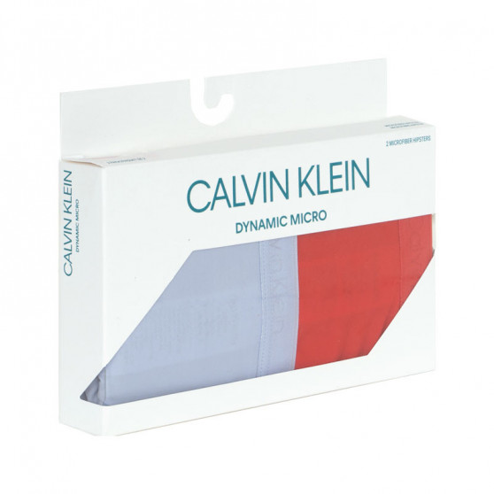 2PACK žensko donje rublje Calvin Klein višebojan (QD3696E-XCC)