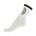 Čarape Styx klasična siva s crnim slovima (H263)