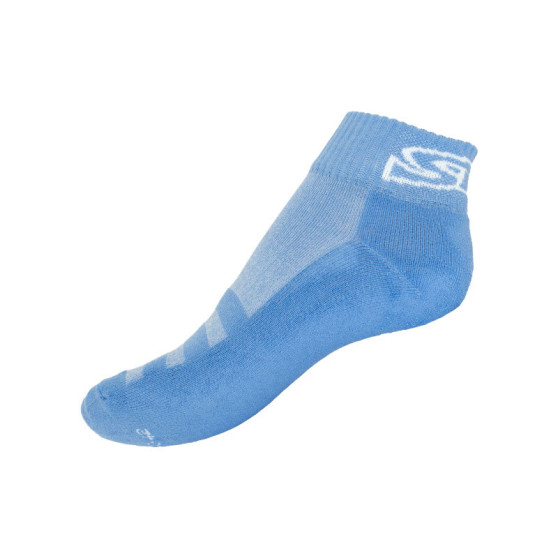 Čarape Styx fit plava s bijelim slovima (H276)