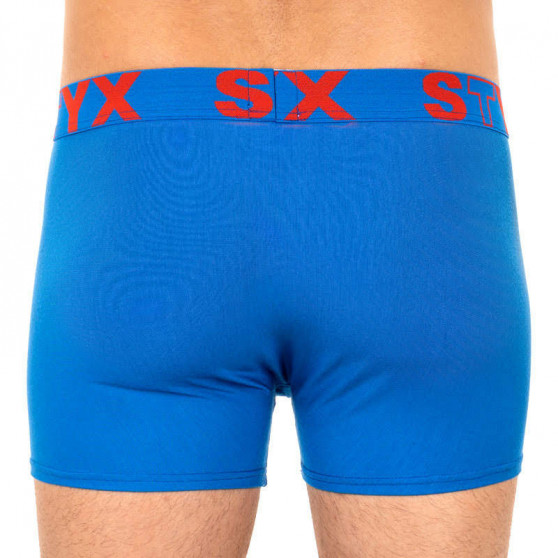 3PACK muške bokserice Styx sportska guma plava (G9676869)