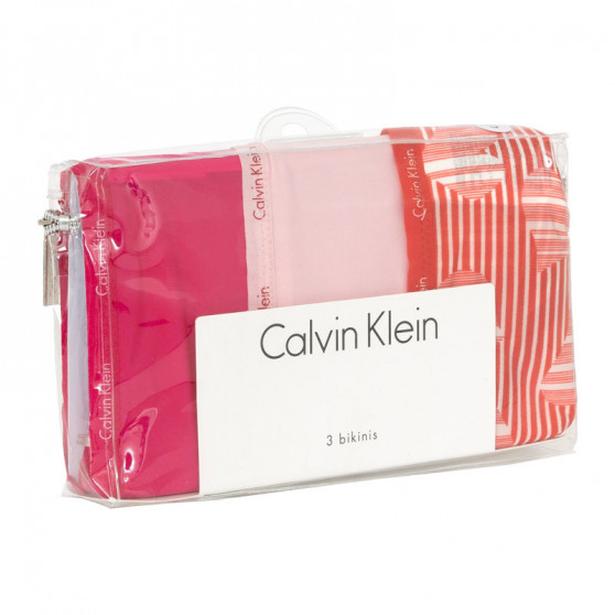 3PACK žensko donje rublje Calvin Klein višebojan (QD3591E-QQ3)