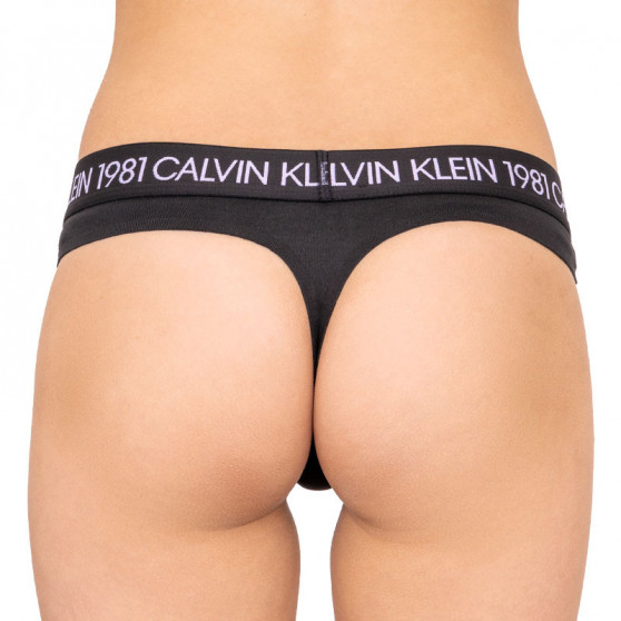 Ženske tange Calvin Klein crno (QF5448E-001)