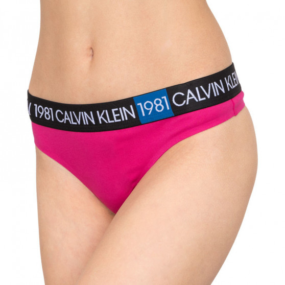 Ženske tange Calvin Klein ružičasta (QF5448E-8ZK)