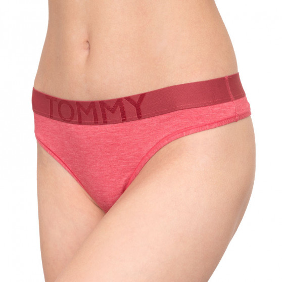 Ženske tange Tommy Hilfiger ružičasta (UW0UW01060 601)