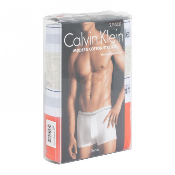 2PACK muške bokserice Calvin Klein višebojan (NB1086A-DNX)