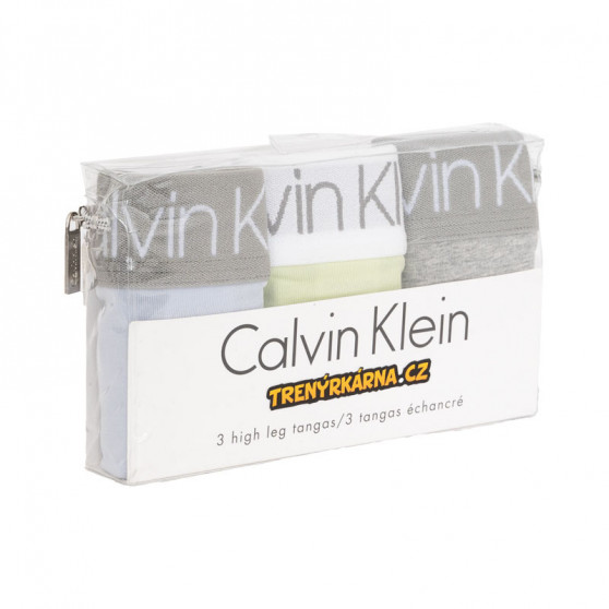 3PACK žensko donje rublje Calvin Klein višebojan (QD3758E-IOB)